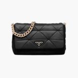 Prada Women System Nappa Leather Patchwork Bag