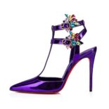 Christian Louboutin Women Maravilla Joli 100 mm Heel Height-Purple