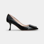 Roger Vivier Women Viv In The City Pumps in Patent Leather-Black