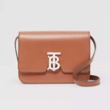 Burberry Women Small Leather TB Bag with a Thomas Burberry Monogram Clasp