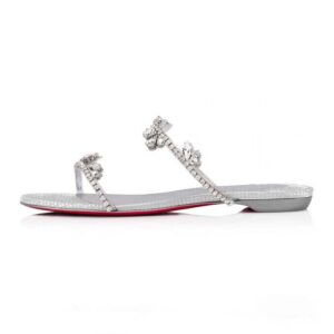 Christian Louboutin Women Just Queenie Mule Shows off a Minimalist Style