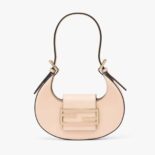 Fendi Women Cookie Pale Pink Leather Mini Bag
