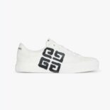 Givenchy Men Sneakers City Sport in Leather with Tag Effect 4g Print