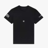 Givenchy Women Slim Fit T-shirt in Jersey with Ceramic Print-Black