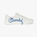 Givenchy Men Sneakers City Sport in GIVENCHY Print Leather-White