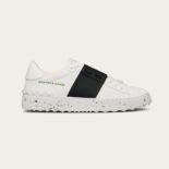 Valentino Unisex Open for A Change Sneaker in Bio-Based Material-Black