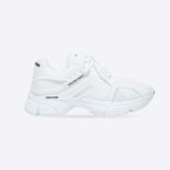Balenciaga Unisex Phantom Sneaker in White Monocolor Fabric and Mesh