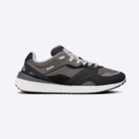 Dior Men B29 Sneaker Gray Technical Mesh Black Suede and Smooth Calfskin