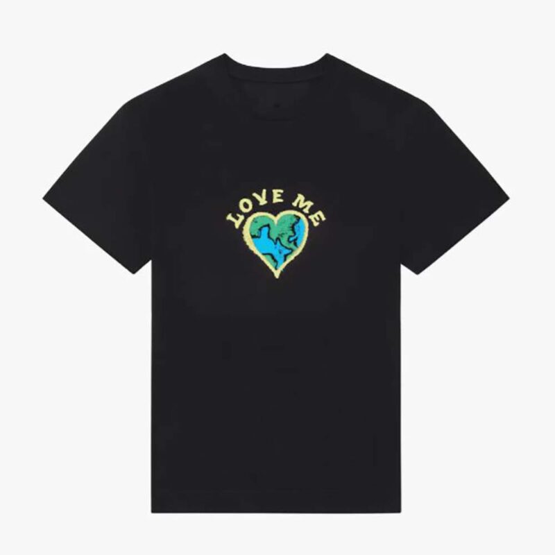 Givenchy Men Slim Fit T-shirt in GIVENCHY Love me Jersey
