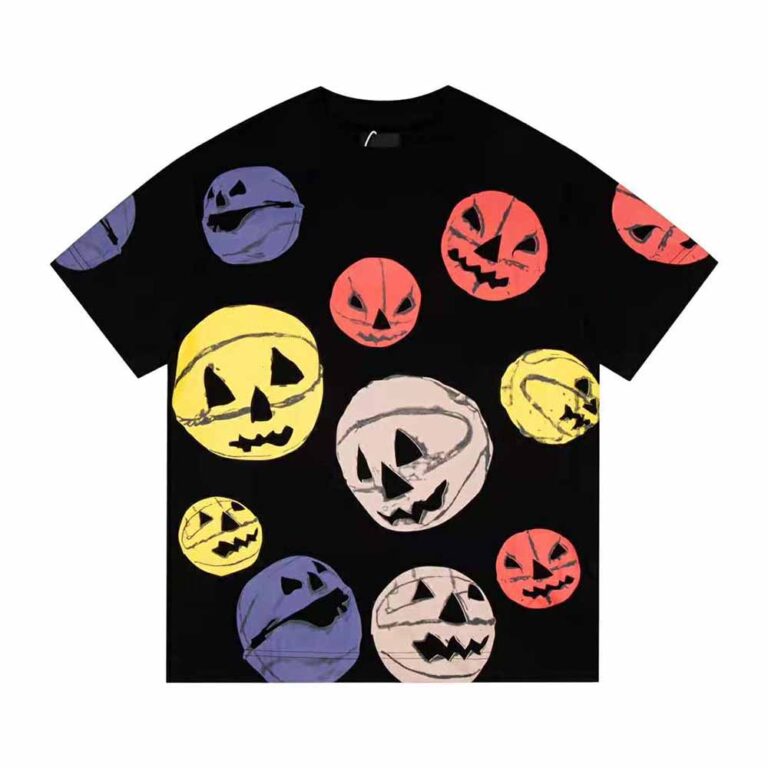 Givenchy Men Oversized T-shirt in Jersey with Ceramics Prints-Black