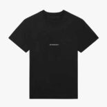 Givenchy Women Slim-Fit GIVENCHY PARIS T-Shirt in Jersey