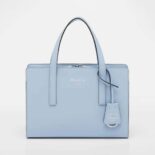 Prada Women Re-Edition 1995 Brushed-Leather Mini Handbag-Blue