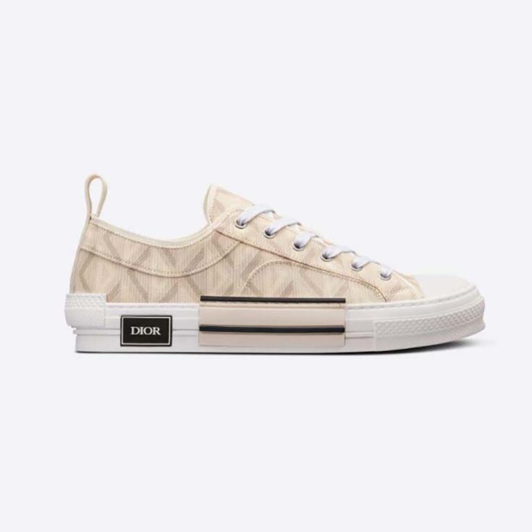 Dior Women B23 Low-Top Sneaker Natural CD Diamond Canvas