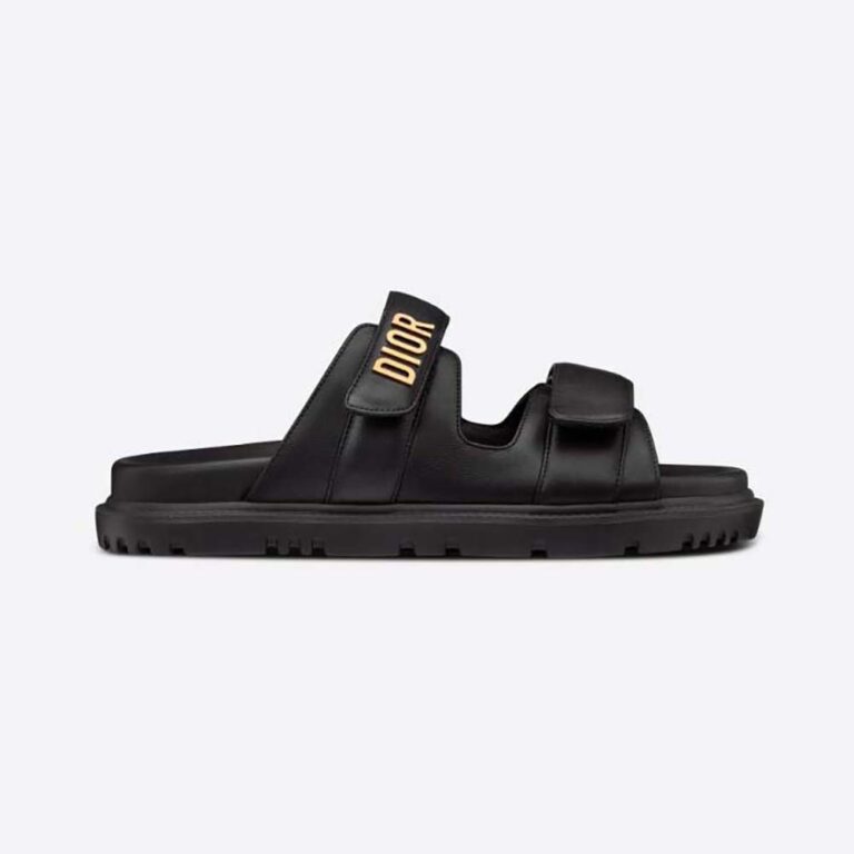 Dior Women DiorAct Slide Black Lambskin