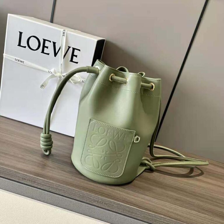 Loewe Women Small Sailor Bag in Nappa Calf-LimeLoewe Women Small Sailor Bag in Nappa Calf-Lime