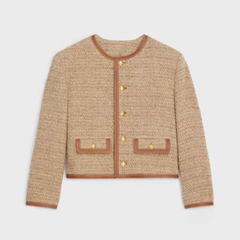 Celine Women Chasseur Jacket in Mohair Wool
