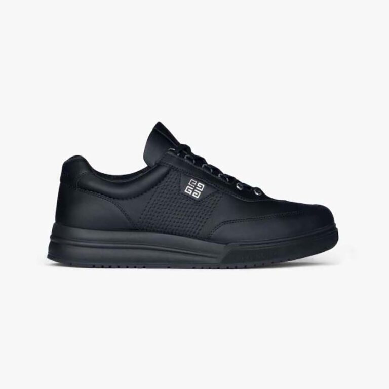 Givenchy Men G4 Sneakers in Leather-Black