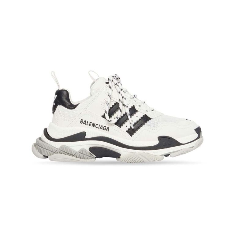 Balenciaga Unisex Balenciaga / Adidas Triple S Sneaker in White