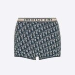 Dior Women Briefs Blue Dior Oblique Technical Cotton
