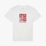 Givenchy Women 4G Givenchy Slim Fit T-shirt-White
