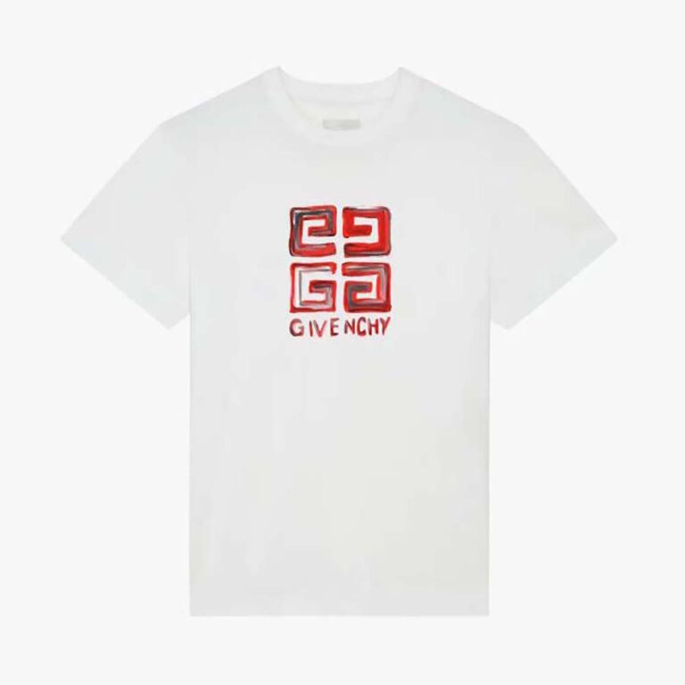 Givenchy Women 4G Givenchy Slim Fit T-shirt-White