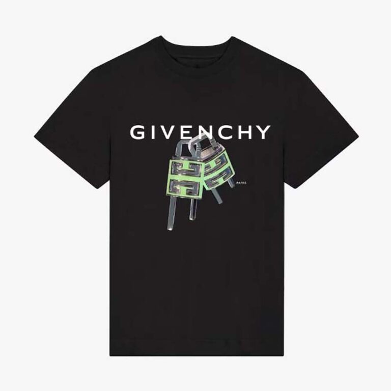 Givenchy Women Givenchy 4g Lock Slim Fit T-shirt-Black
