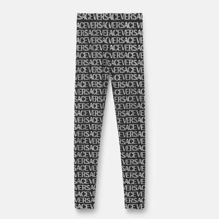 Versace Women Crystal Versace Allover Leggings