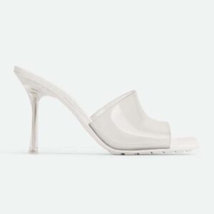 Bottega Veneta Women Stretch Mule Clear Rubber Mules
