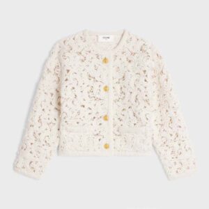 Celine Women Cardigan Jacket in Cornelly Wool
