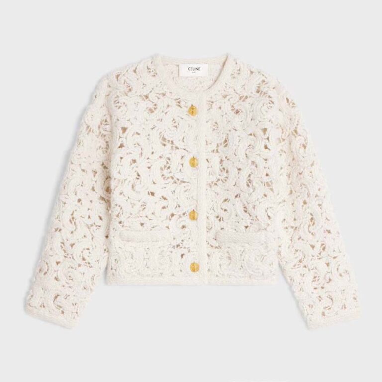 Celine Women Cardigan Jacket in Cornelly Wool