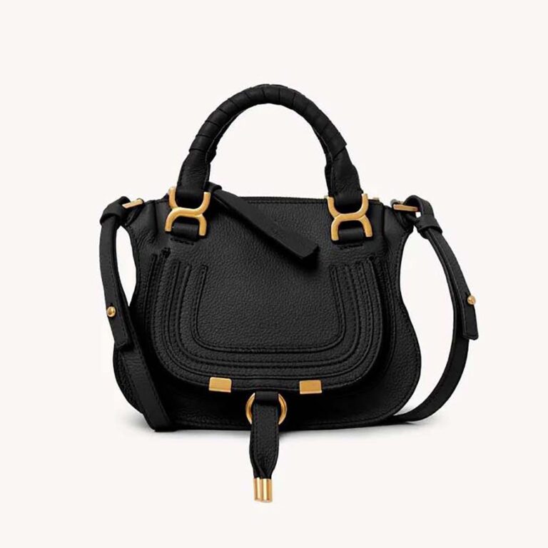Chloe Women Marcie Mini Double Carry Bag-Black
