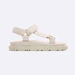 Dior Women D-Wave Sandal White Lambskin