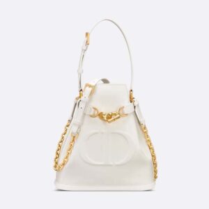 Dior Women Medium C'est Dior Bag Latte CD-Embossed Calfskin