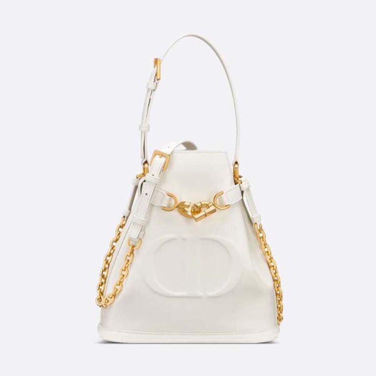 Dior Women Medium C'est Dior Bag Latte CD-Embossed Calfskin