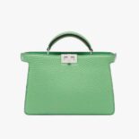 Fendi Men Peekaboo ISeeU XCross Green Leather Bag