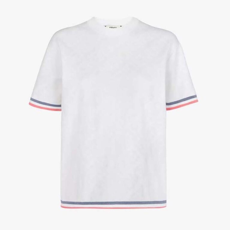 Fendi Women Sweater White Viscose Jumper