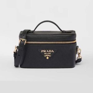 Prada Women Leather Mini-Bag-Black