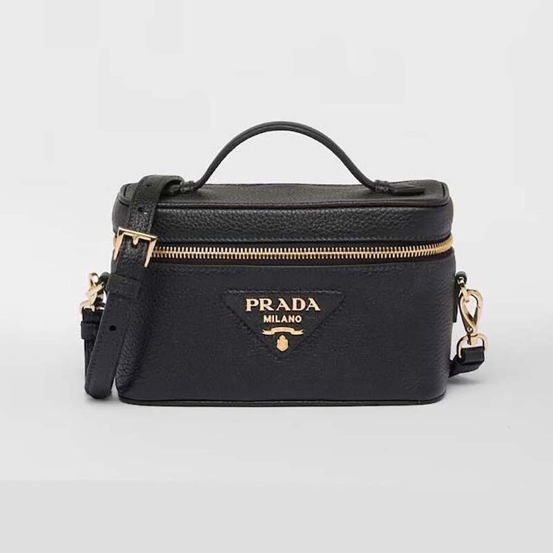 Prada Women Leather Mini-Bag-Black