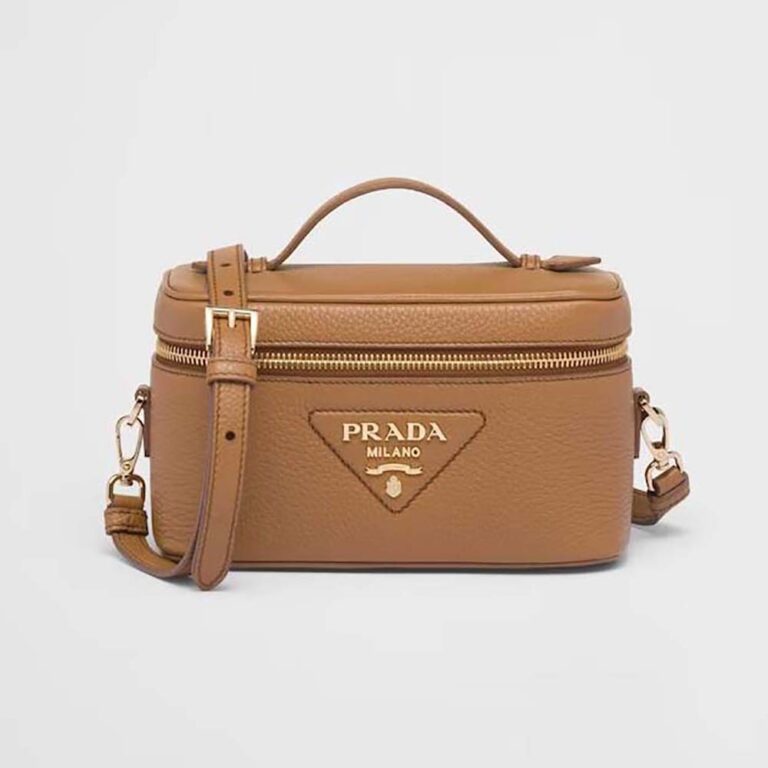 Prada Women Leather Mini-Bag-Brown