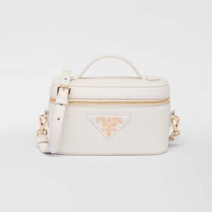 Prada Women Leather Mini-Bag-White
