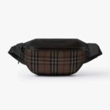 Burberry Women Sonny Belt Bag with Embroidered Burberry Lettering
