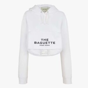 Fendi Women White Jersey Fendi by Marc Jacobs Sweatshirt