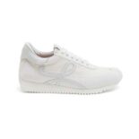 Loewe Unisex Flow Runner in Calfskin-White
