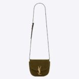 Saint Laurent YSL Women Kaia Small Satchel in Suede