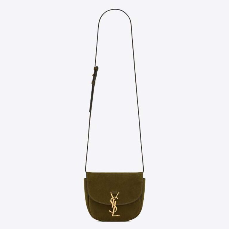 Saint Laurent YSL Women Kaia Small Satchel in Suede