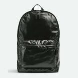 Bottega Veneta Men Medium Archetype Backpack Crafted from Supple Lambskin Leather-Black