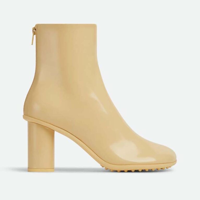 Bottega Veneta Women Atomic Ankle Boot-Beige