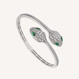 Bvlgari Women Serpenti 18 kt White Gold Bracelet Set