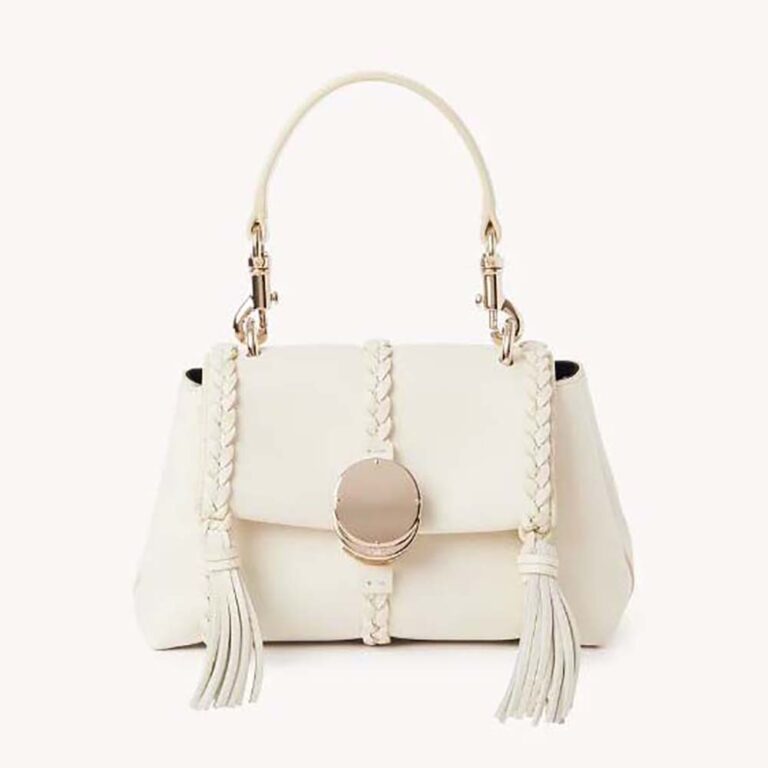 Chloe Women Penelope Mini Soft Shoulder Bag-White