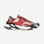 Dolce Gabbana D&G Men Mesh Fast Sneakers-Red